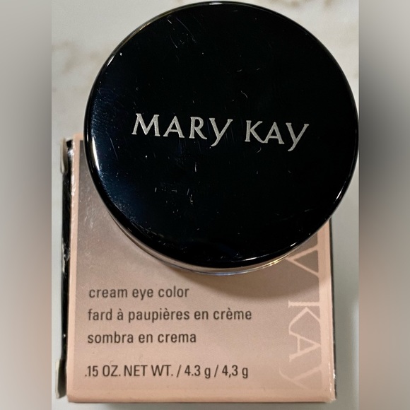 MK20. NIB MARY KAY CREAM EYE COLOR ICED COCOA discontinued beautiful color. - Picture 2 of 7